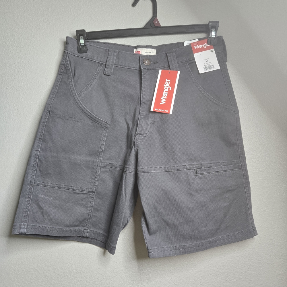 Wrangler Men's Charcoal Cargo Shorts